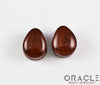 11/16" Mahogany Obsidian Teardrops