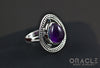 Sterling Silver ring with Amethyst Size 6.5
