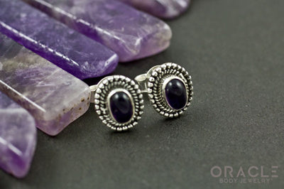 Sterling Silver Amethyst Earrings