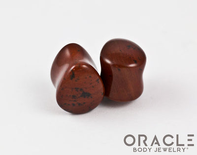 13mm Mahogany Obsidian Teardrops