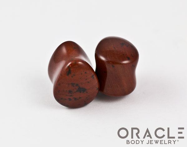 13mm Mahogany Obsidian Teardrops
