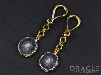 Crossover with Gold Plated Stalactite Slices