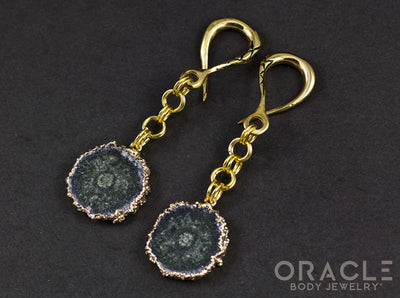 Crossover with Gold Plated Stalactite Slices