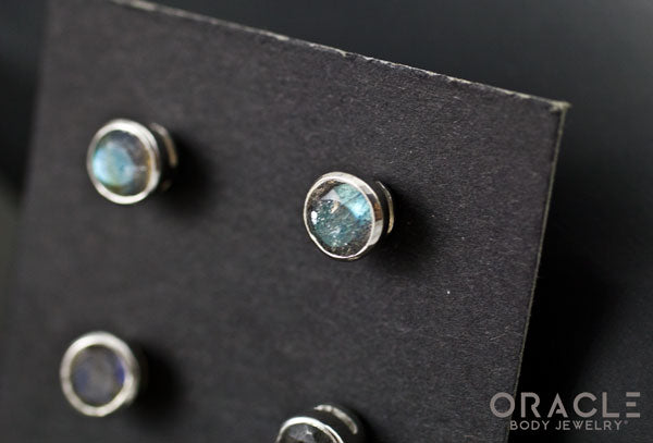 Sterling Silver Labradorite Earrings