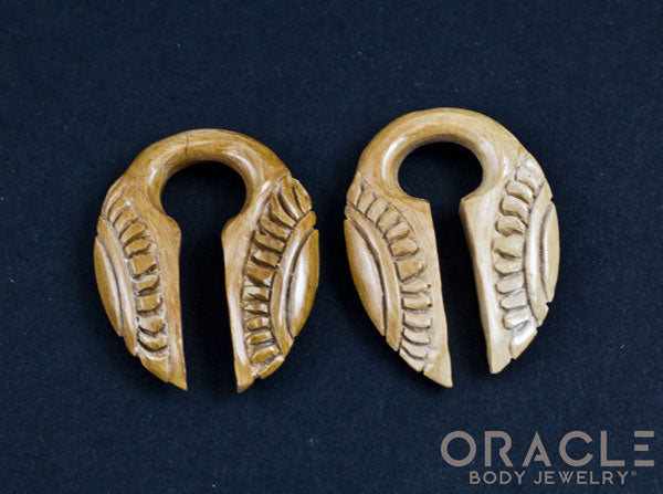 0g (8mm) Fossilized Mammoth Ivory Split Sun Weights