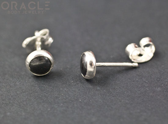 Sterling Silver Hematite Earrings