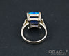 Sterling Silver Synthetic Opal Ring Size 7.5