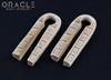 00g (9.5-10mm) Fossilized Mammoth Ivory Long Naga Weights