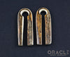 00g (9.5-10mm) Fossilized Mammoth Ivory Long Naga Weights