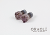 0g (8mm) Druzy Rough Amethyst Single Flare Plugs