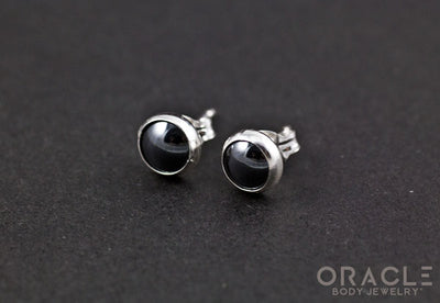 Sterling Silver Hematite Earrings