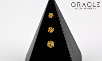 14k Quorra Threadless Rose Gold End