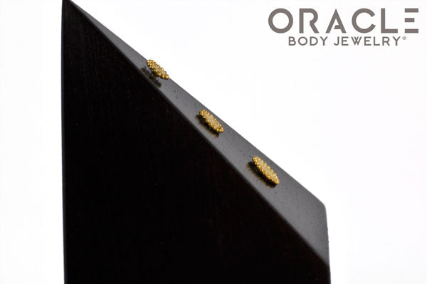 14k Quorra Threadless Rose Gold End