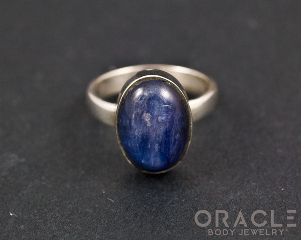 Sterling Silver Kyanite Ring Size 6