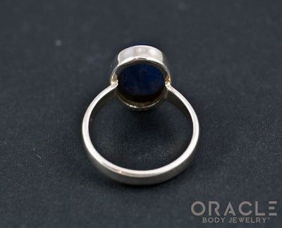 Sterling Silver Kyanite Ring Size 6