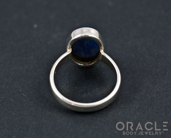 Sterling Silver Kyanite Ring Size 6