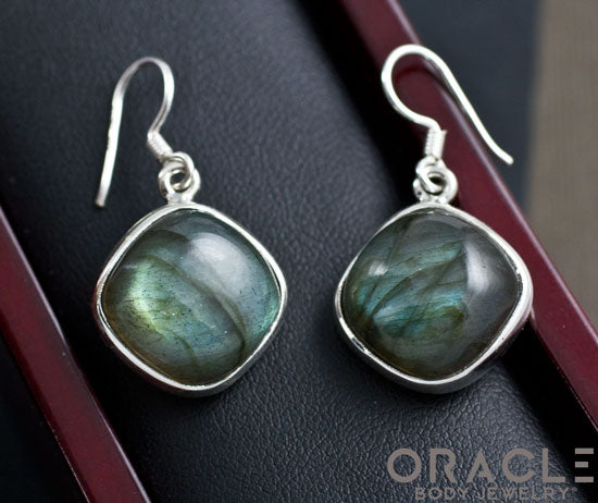 Sterling Silver Labradorite Earrings