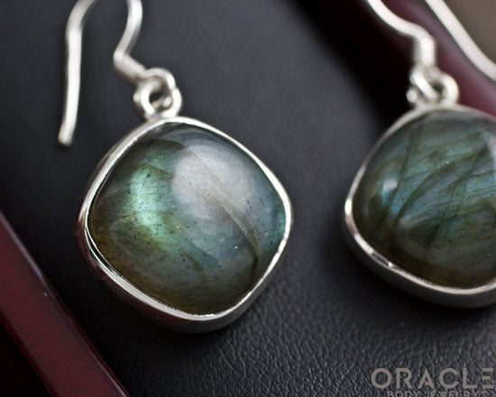 Sterling Silver Labradorite Earrings