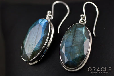 Sterling Silver Labradorite Earrings