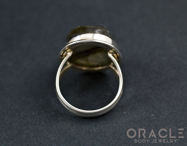 Sterling Silver Labradorite Ring Size 7