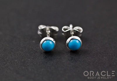 Sterling Silver Turquoise Earrings