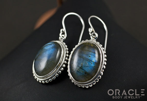 Sterling Silver Labradorite Earrings