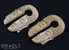5/8" (16mm) Fossilized Mammoth Ivory Buddha Split Weights