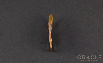 11/16" (17mm) Fossilized Mammoth Ivory Diamond Weights