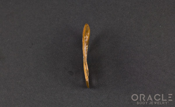 11/16" (17mm) Fossilized Mammoth Ivory Diamond Weights
