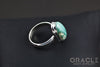 Sterling Silver ring with Gem Silica Size 6.5