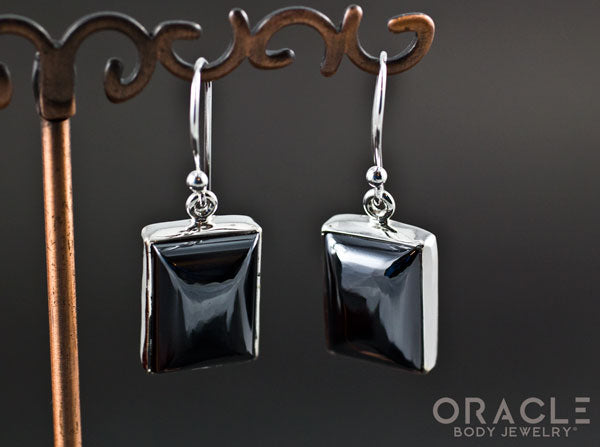 Sterling Silver Hematite Earrings