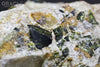 Epidote Crystals on Quartz Specimen