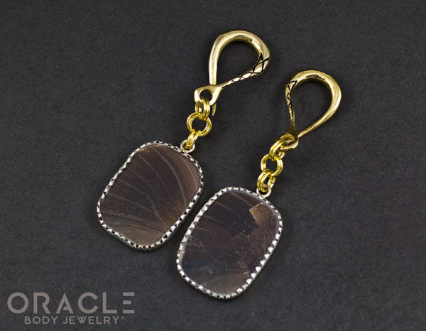 Crossover with Silver Plated Butterfly Wings
