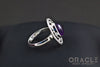 Sterling Silver ring with Amethyst Size 7