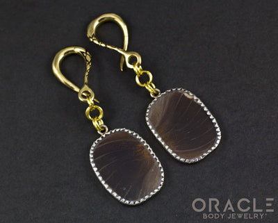 Crossover with Silver Plated Butterfly Wings