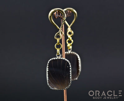 Crossover with Silver Plated Butterly Wings