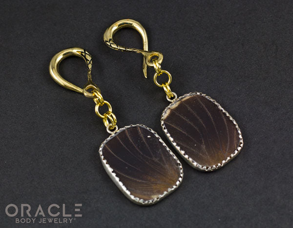 Crossover with Silver Plated Butterly Wings