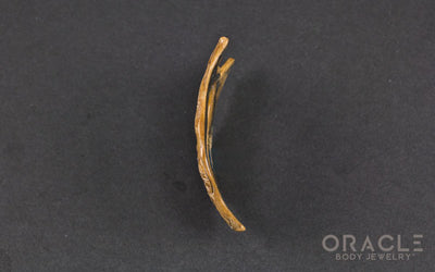 7/8" (22mm) Fossilized Mammoth Ivory Split Sphynx Weights