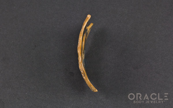 7/8" (22mm) Fossilized Mammoth Ivory Split Sphynx Weights