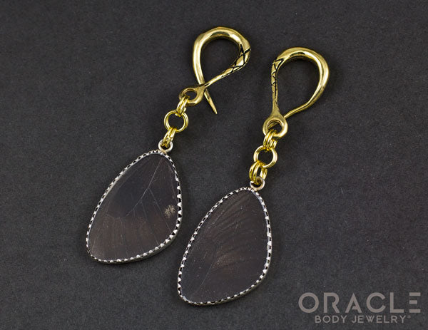 Crossover with Silver Plated Butterfly Wings