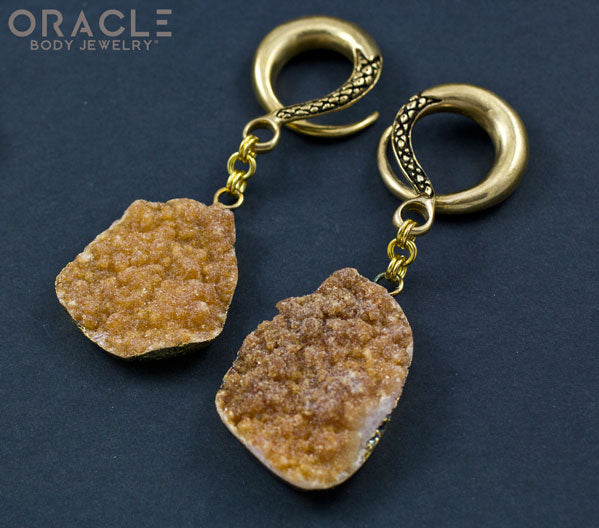 Crossover With Gold Plated Citrine