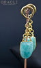 Crossover With Gold Plated Faceted Amazonite