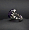 Sterling Silver Amethyst Ring Size 5