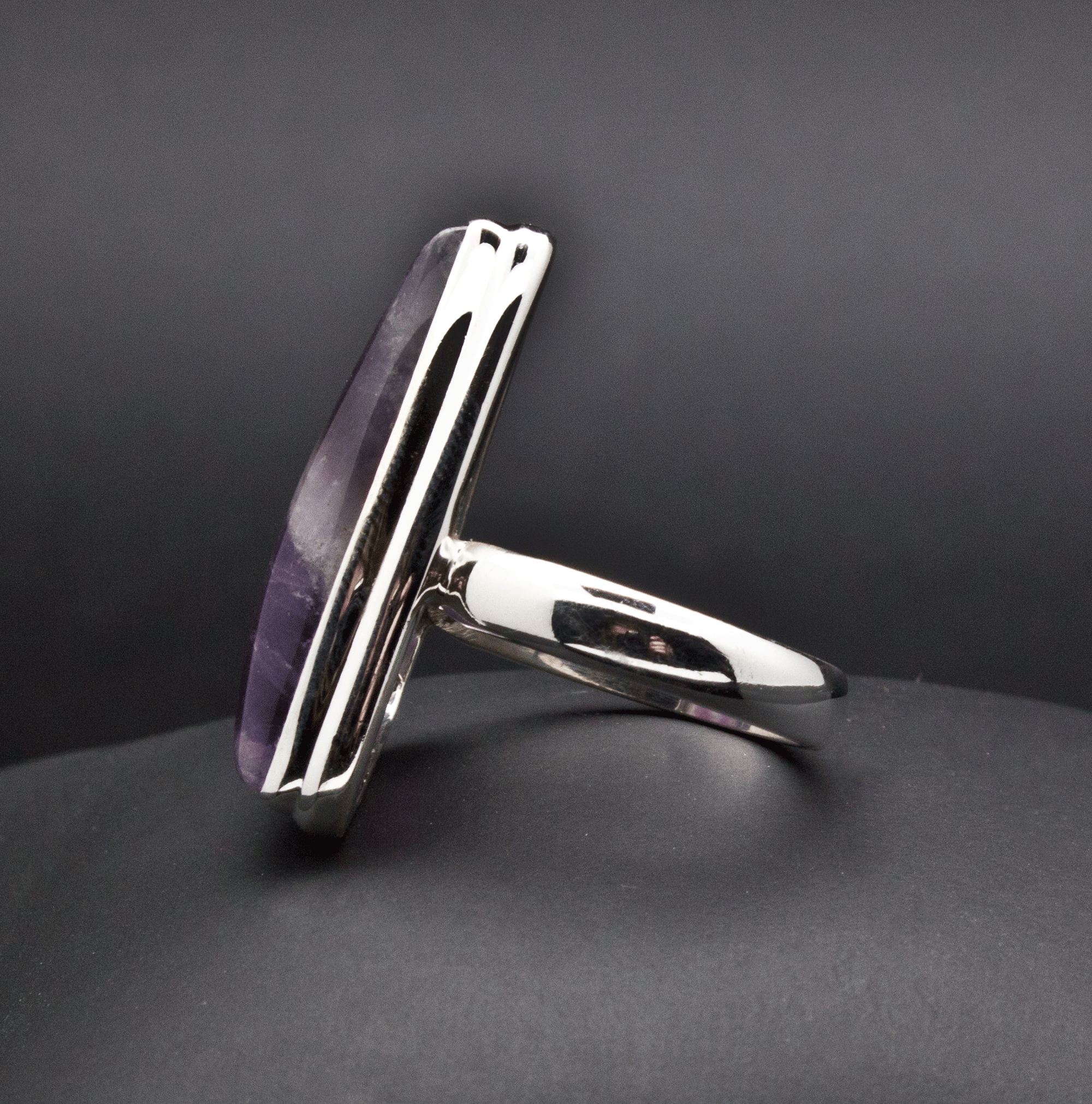 Sterling Silver Amethyst Ring SIze 7