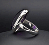 Sterling SIlver Amethyst Ring Size 8