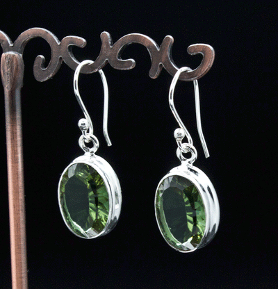 Sterling Silver Alexandrite Earrings