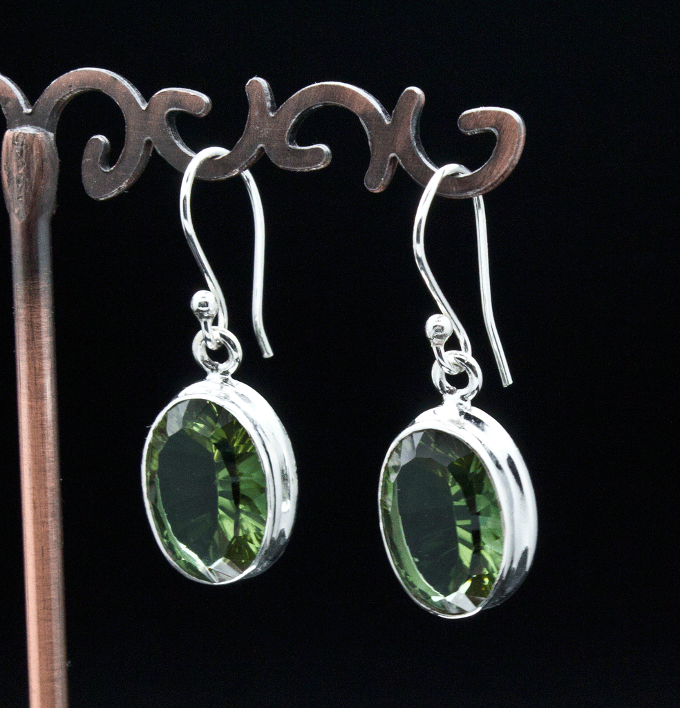 Sterling Silver Alexandrite Earrings