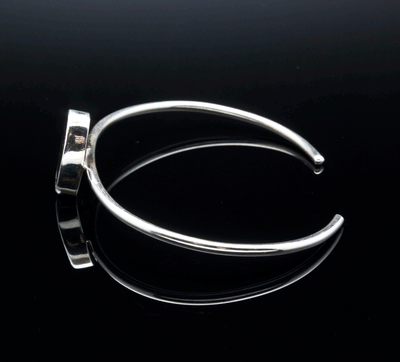 Sterling Silver Ammolite Bracelet