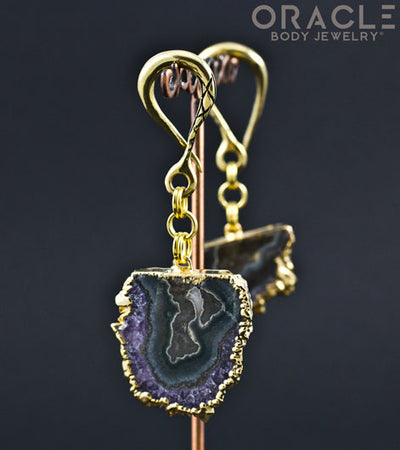 Crossover with 24k Gold Plated Stalactite Slices