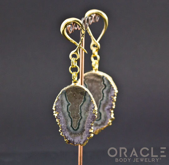Crossover with 24k Gold Plated Stalactite Slices